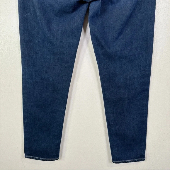 Paige Womens 29 Roxie Capri Ankle Crop Low Rise Dark Wash Skinny Jeans - Picture 13 of 14